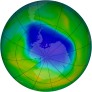 Antarctic Ozone 2007-11-22
